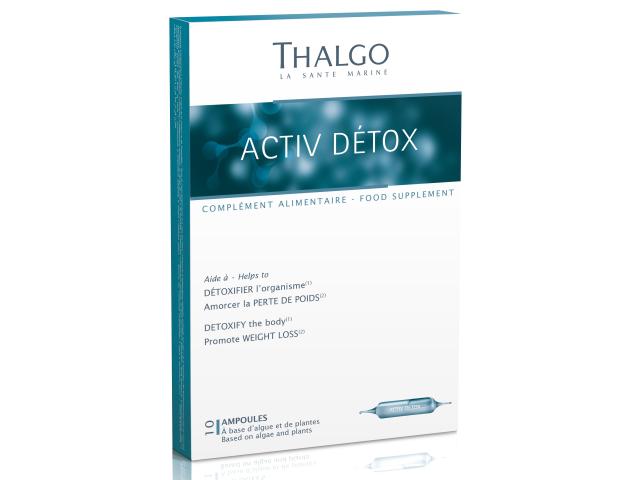 Thalgo Activ Detox interakcje ulotka płyn - 10 amp. po 10 ml (ze szkła)