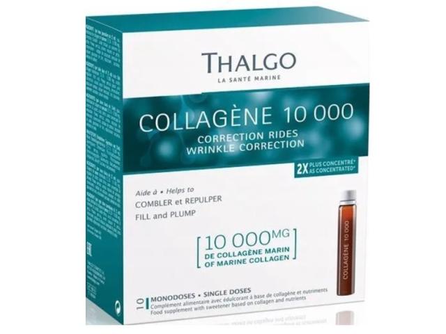 Thalgo Collagen 10000 interakcje ulotka płyn - 10 amp. po 25 ml