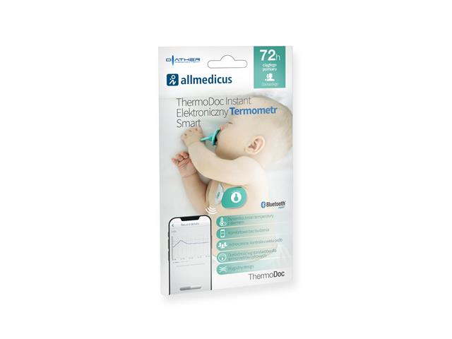 ThermoDoc Instant Elektroniczny Termometr Smart interakcje ulotka termometr - 1 szt.