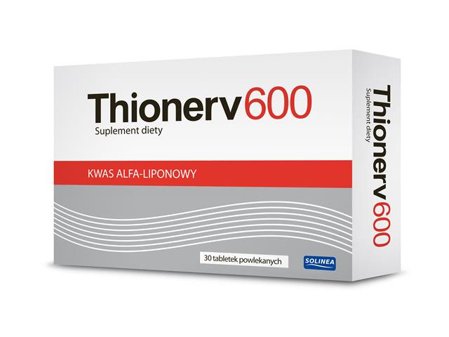 Thionerv 600 interakcje ulotka tabletki 600 mg 30 tabl.