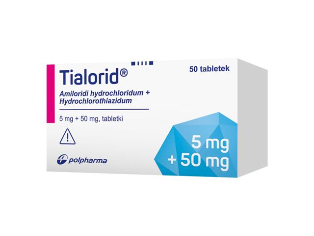Tialorid interakcje ulotka tabletki 5mg+50mg 50 tabl. | (poj. z plastiku w pudełku)