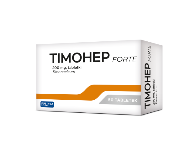 Timohep Forte interakcje ulotka tabletki 200 mg 