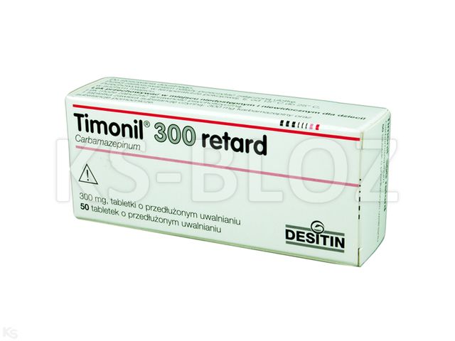 Timonil 300 retard interakcje ulotka tabletki o przedłużonym uwalnianiu 300 mg 50 tabl.