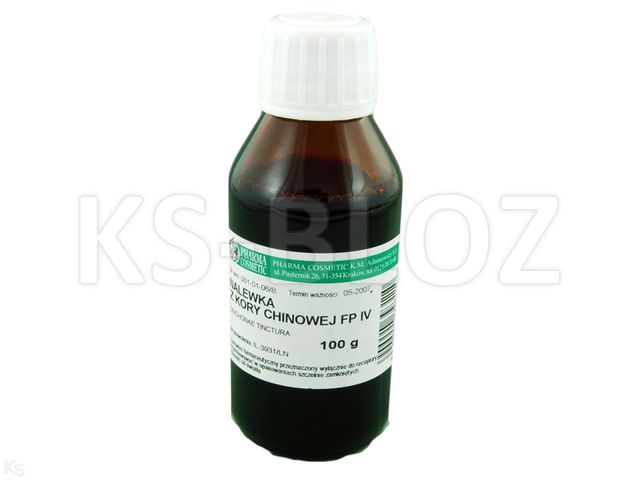 Tinctura Cinchonae interakcje ulotka płyn - 100 g