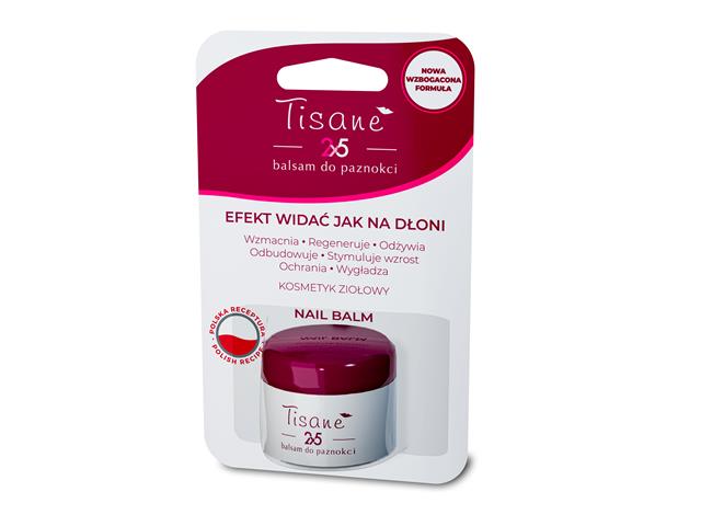 Tisane 2x5 Balsam do paznokci interakcje ulotka balsam - 4,5 g (blist.)