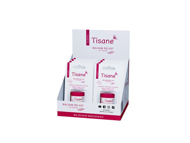 Tisane Balsam do ust display (7+1 gratis) interakcje ulotka zestaw - 8 szt.