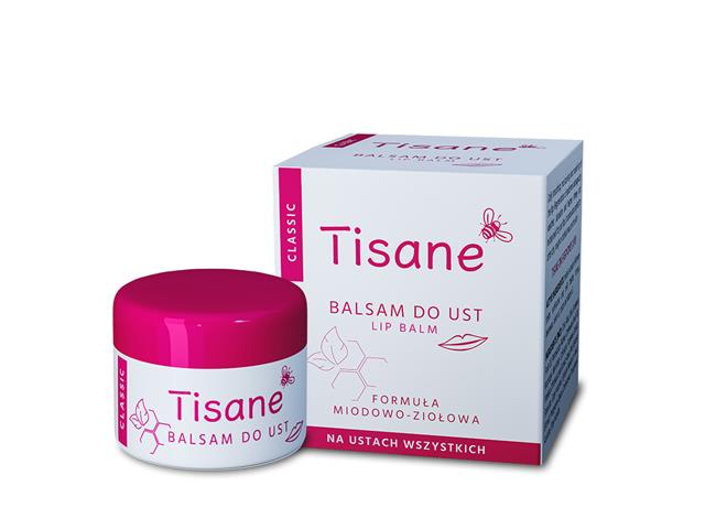 Tisane Balsam do ust interakcje ulotka balsam  4,7 g (słoik karton)