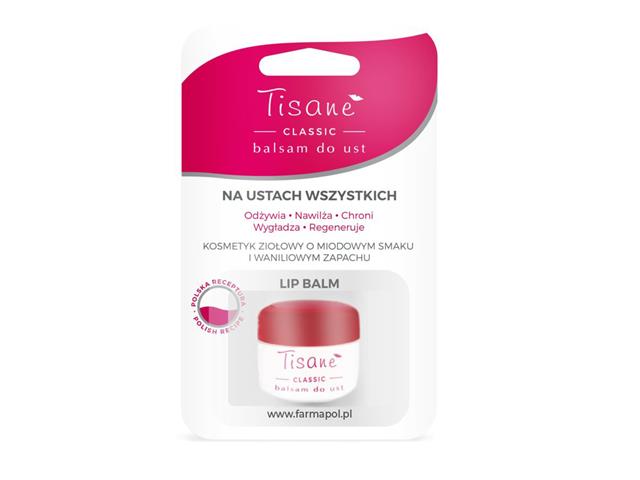 Tisane Balsam do ust interakcje ulotka balsam - 4,7 g (słoik) (blist.)