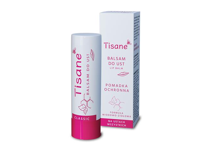 Tisane Balsam-pomadka do ust interakcje ulotka pomadka do ust - 4,3 g (karton)