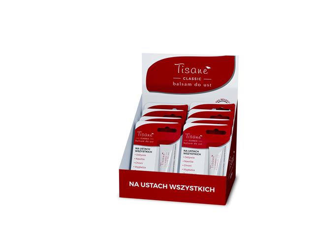 Tisane Tubka display interakcje ulotka balsam - 8 szt. (blist.)