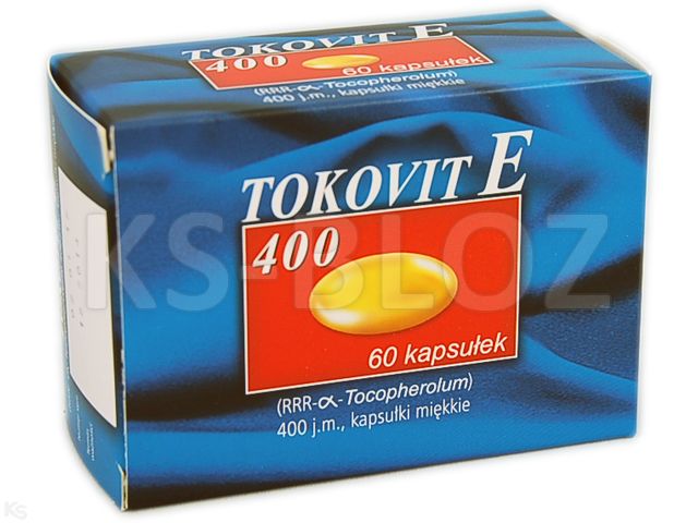 Tokovit E 400 interakcje ulotka kapsułki miękkie 400 j.m. 60 kaps. (4x15)