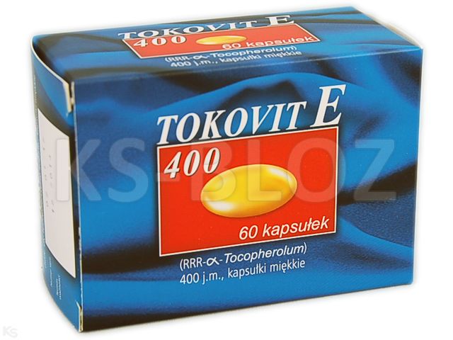 Tokovit E 400 interakcje ulotka kapsułki miękkie 400 j.m. 60 kaps. | 4x15