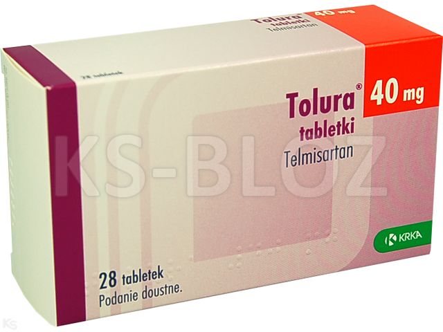 Tolura interakcje ulotka tabletki 40 mg 28 tabl. | blister