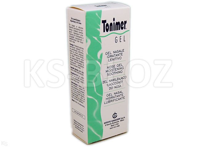 Tonimer Żel do nosa nawilżająco-łagodzący interakcje ulotka żel - 20 ml