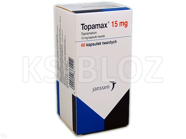 Topamax interakcje ulotka kapsułki 15 mg 60 kaps. | pojemnik