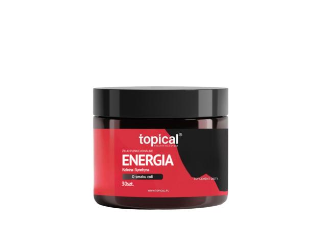 Topical Energia Żelki funkcjonalne o smaku coli interakcje ulotka żelki - 30 szt.