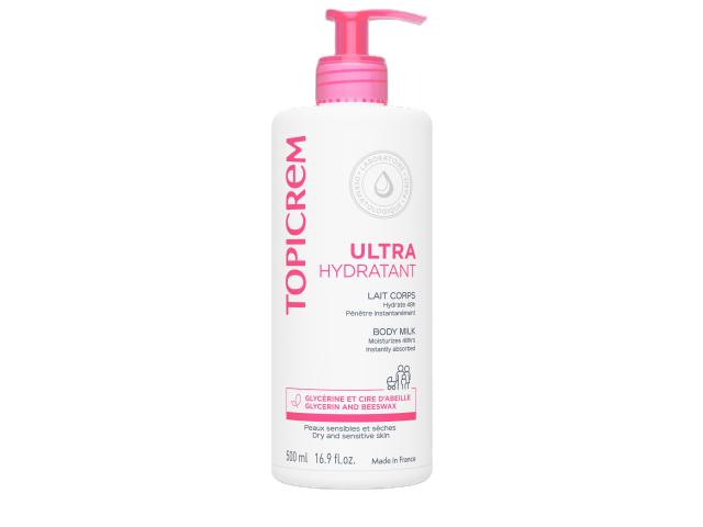 Topicrem Ultra Hydratant Mleczko do ciała ultranawilżające interakcje ulotka mleczko - 500 ml