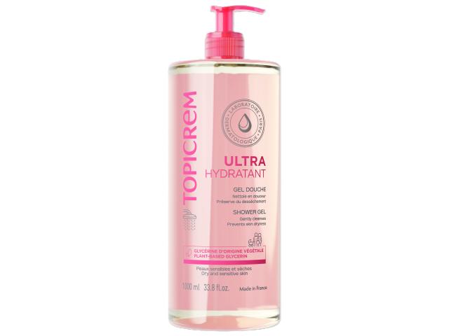 Topicrem Ultra Hydratant Żel pod prysznic interakcje ulotka żel - 1 l