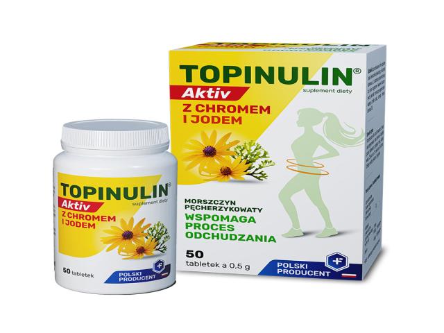 Topinulin Aktiv interakcje ulotka tabletki  50 tabl.