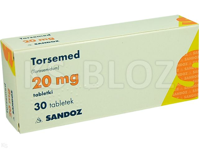 Torsemed interakcje ulotka tabletki 20 mg 