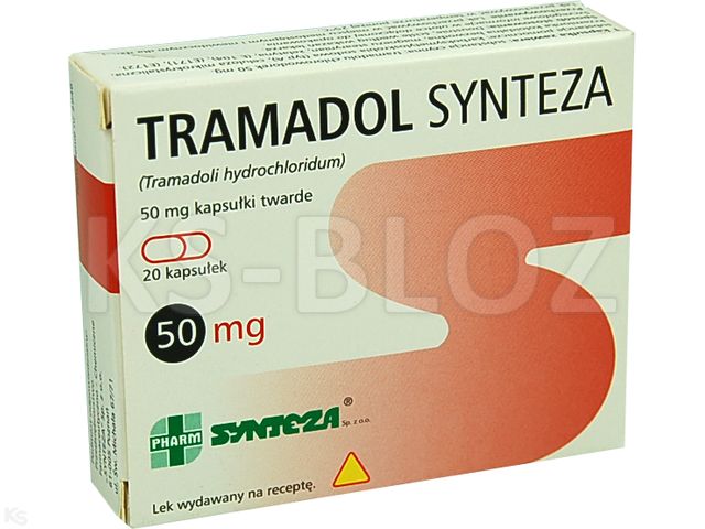 Tramadol Synteza interakcje ulotka kapsułki twarde 50 mg 