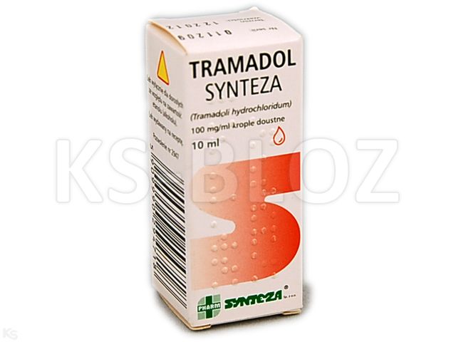 Tramadol Synteza interakcje ulotka krople doustne 100 mg/ml 10 ml