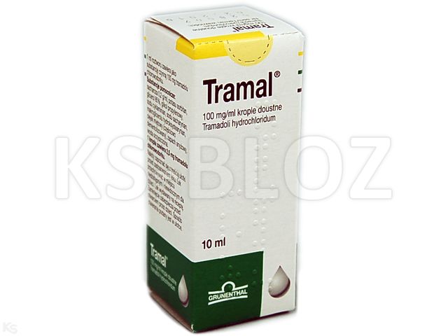 Tramal interakcje ulotka krople doustne, roztwór 100 mg/ml 10 ml