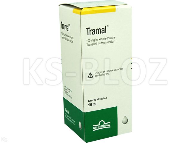 Tramal interakcje ulotka krople doustne, roztwór 100 mg/ml 