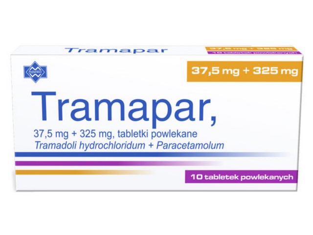 Tramapar interakcje ulotka tabletki powlekane 37,5mg+325mg 10 tabl.