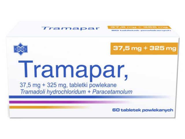 Tramapar interakcje ulotka tabletki powlekane 37,5mg+325mg 60 tabl.