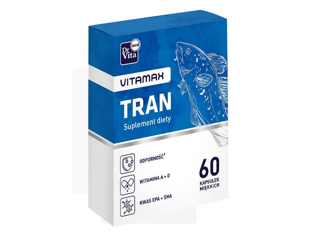 Tran interakcje ulotka kapsułki - 60 kaps.