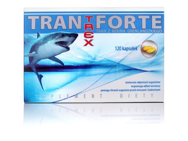 Tran Trex Forte interakcje ulotka kapsułki 700 mg 120 kaps.