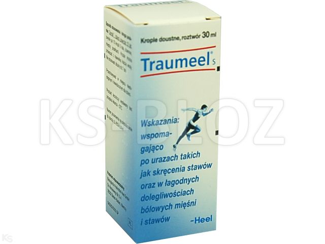 Traumeel S interakcje ulotka krople doustne  30 ml | butelka