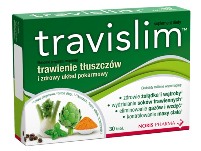 Travislim interakcje ulotka tabletki powlekane  30 tabl.