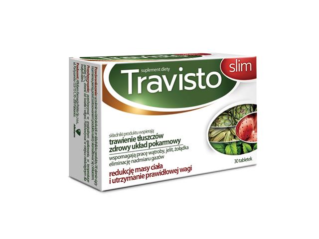 Travisto Slim interakcje ulotka tabletki  30 tabl.