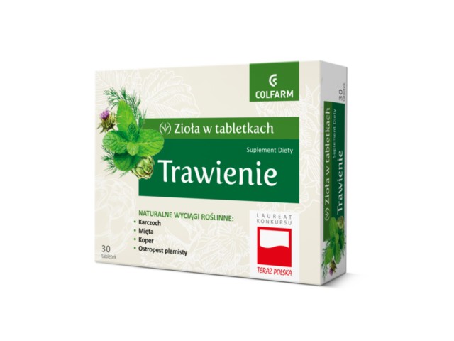 Trawienie interakcje ulotka tabletki - 30 tabl.