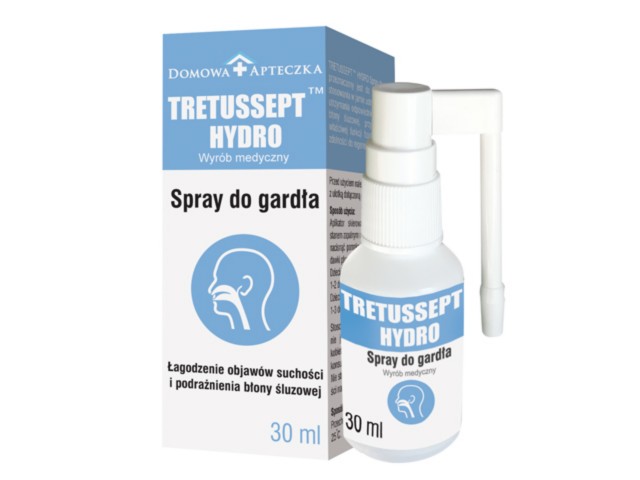 Tretussept Hydro interakcje ulotka spray  30 ml