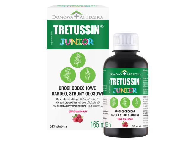 Tretussin Junior interakcje ulotka płyn  165 ml