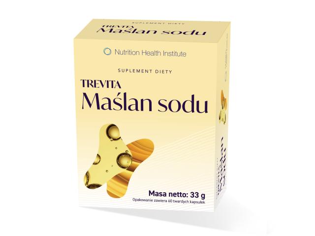 Trevita Maślan Sodu interakcje ulotka kapsułki 60 kaps.