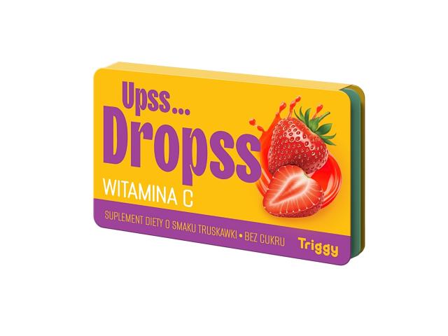 Triggy Upss Dropss interakcje ulotka pastylki do ssania - 15 pastyl.