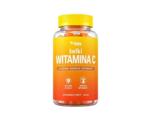 Triggy Witamina C Żelki interakcje ulotka żelki 60 szt.