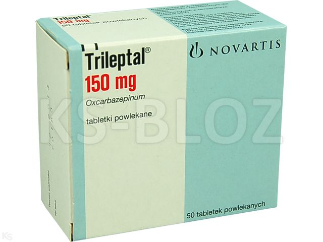Trileptal interakcje ulotka tabletki powlekane 150 mg 50 tabl.
