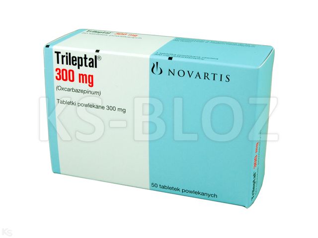 Trileptal interakcje ulotka tabletki powlekane 300 mg 50 tabl.