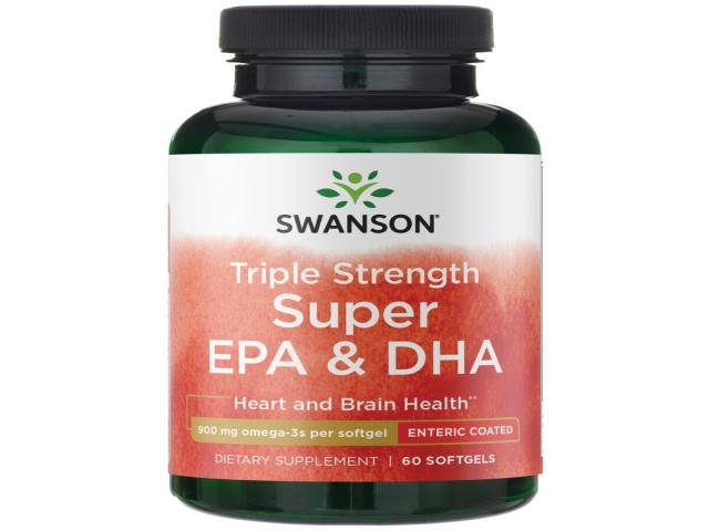 Triple Strength Super EPA & DHA - Enteric Coated interakcje ulotka kapsułki  60 kaps.