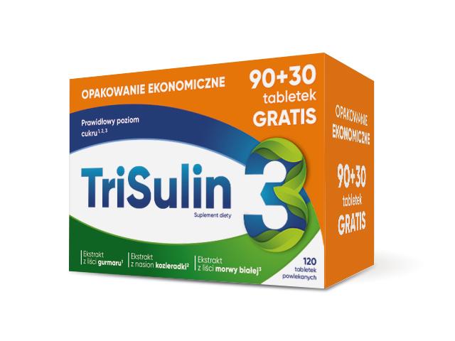 Trisulin interakcje ulotka tabletki  120 tabl.