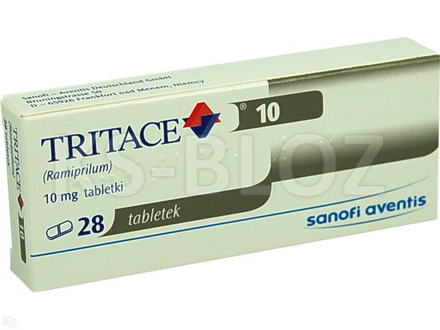 Tritace 10 interakcje ulotka tabletki 10 mg 28 tabl. | 2 blist.po 14 szt.