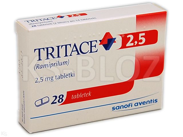 Tritace 2,5 interakcje ulotka tabletki 2,5 mg 