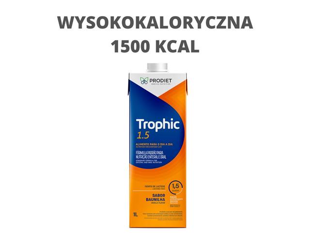 Trophic 1.5 interakcje ulotka płyn do podawania dożołądkowego i jelit - 12 szt. po 1 l