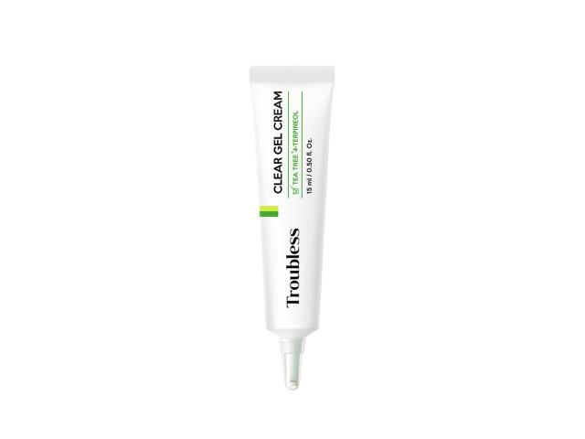 Troubless Clear Gel Cream Żel-krem nawilżający i łagodzący interakcje ulotka krem - 15 ml