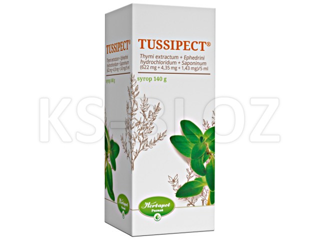 Tussipect interakcje ulotka syrop  140 g